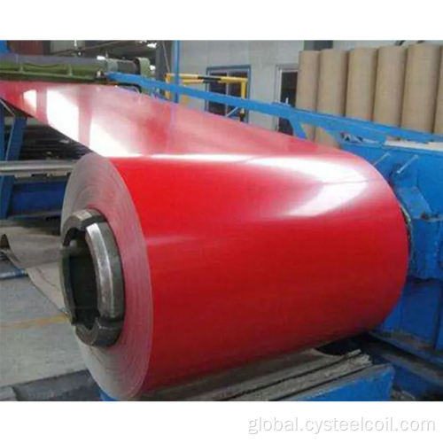 Color Coated Steel Sheet In Coil S250GD Color Coated Steel Coil Factory